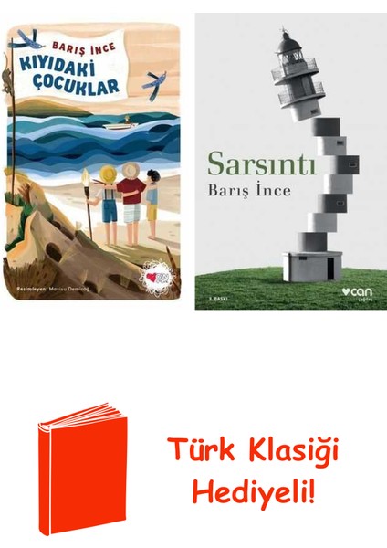 Barış Ince 2 Kitap Seti + Türk Klasiği Hediye