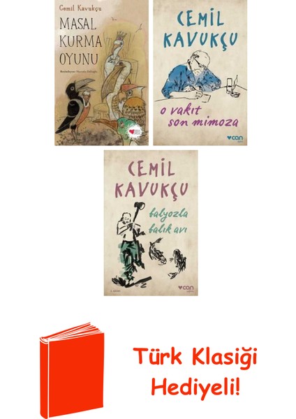 Cemil Kavukçu 3 Kitap Seti + Türk Klasiği Hediye
