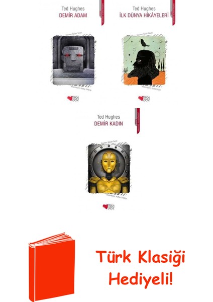 Ted Hughes 3 Kitap Seti + Türk Klasiği Hediye