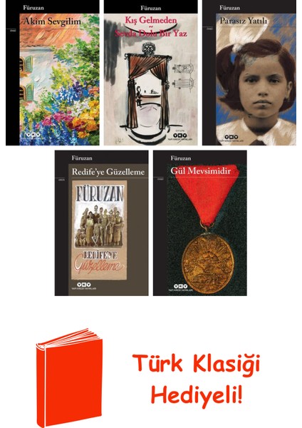 Füruzan 5 Kitap Seti + Türk Klasiği Hediye