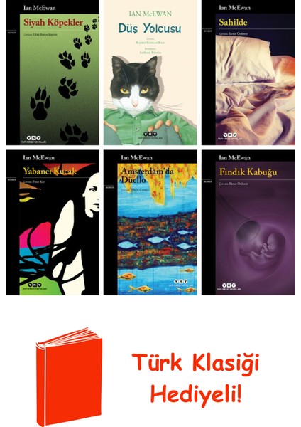 Ian Mcewan 6 Kitap Seti + Türk Klasiği Hediye