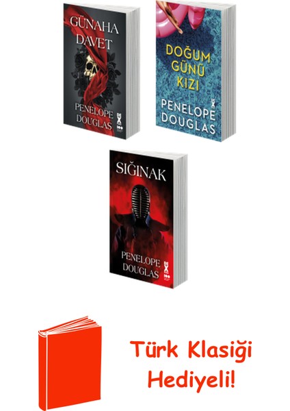 Penelope Douglas 3 Kitap Seti + Türk Klasiği Hediye