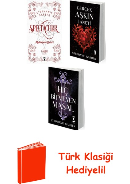 Stephanie Garber 3 Kitap Seti + Türk Klasiği Hediye
