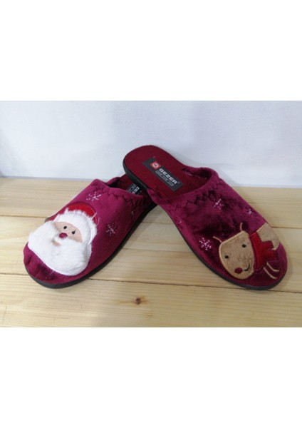 Yeni Sezon Kışlık Rahat Taban Noel Baba Figürlü Kadın Ev Terliği fiyatları