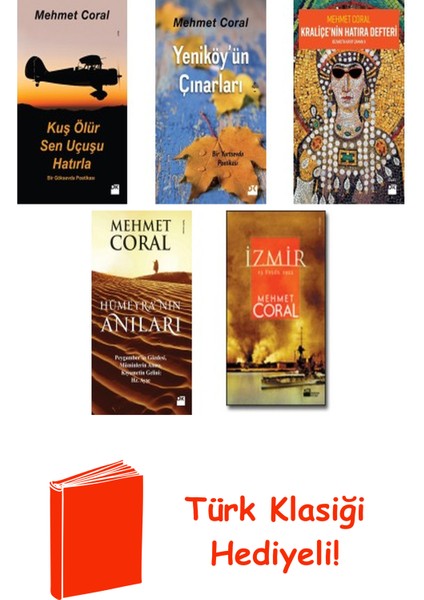Mehmet Coral 5 Kitap Seti + Türk Klasiği Hediye