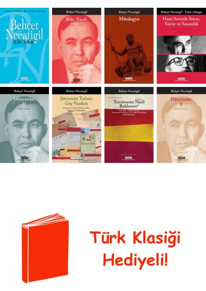 Behçet Necatigil 8 Kitap Seti + Türk Klasiği Hediye