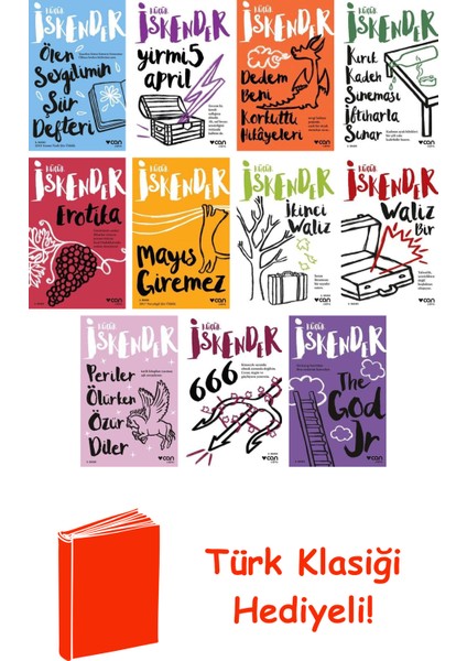 Küçük Iskender 11 Kitap Seti + Türk Klasiği Hediye