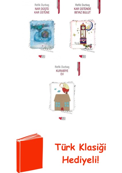 Refik Durbaş 3 Kitap Seti + Türk Klasiği Hediye