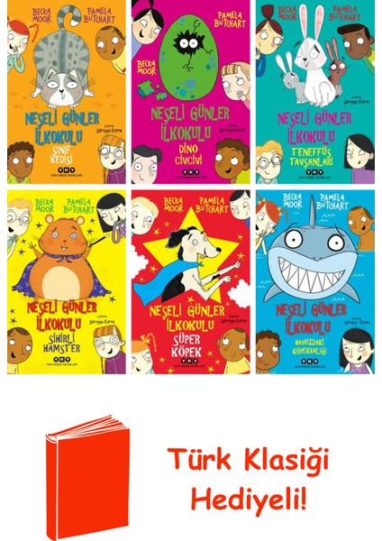 Pamela Butchart 6 Kitap Seti + Türk Klasiği Hediye