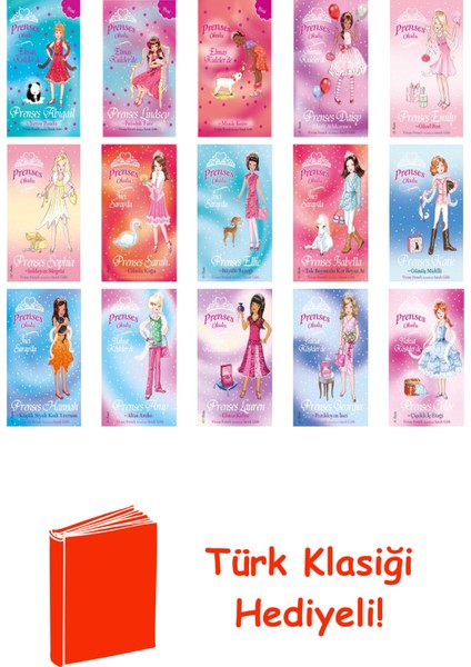 Vivian French 16 Kitap Seti + Türk Klasiği Hediye