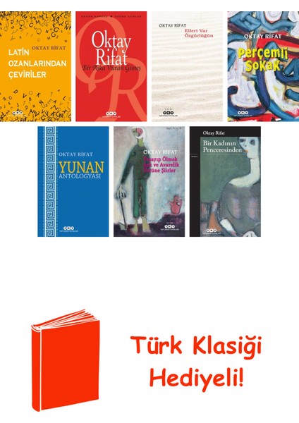 Oktay Rifat 7 Kitap Seti + Türk Klasiği Hediye