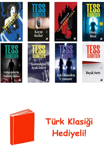 Tess Gerritsen 8 Kitap Seti + Türk Klasiği Hediye