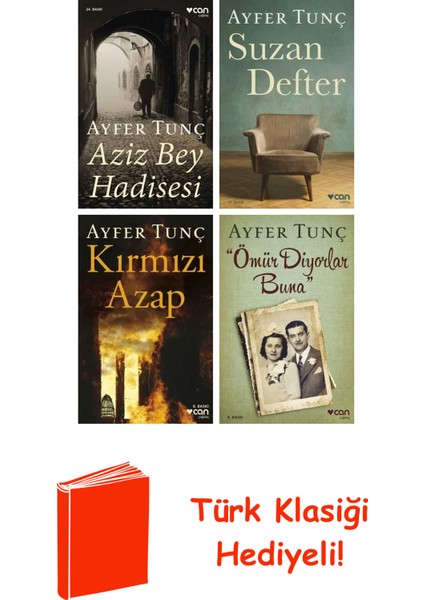 Ayfer Tunç 4 Kitap Seti + Türk Klasiği Hediye