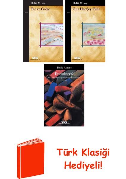 Hulki Aktunç 3 Kitap Seti + Türk Klasiği Hediye