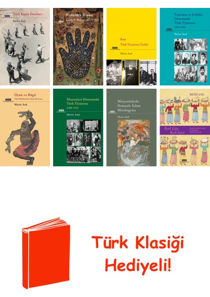 Metin And 8 Kitap Seti + Türk Klasiği Hediye