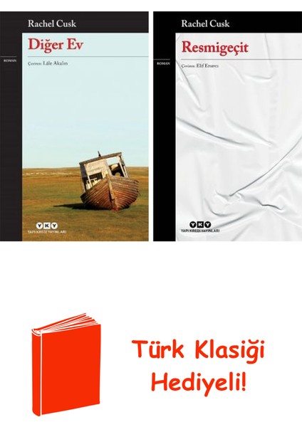 Rachel Cusk 2 Kitap Seti + Türk Klasiği Hediye
