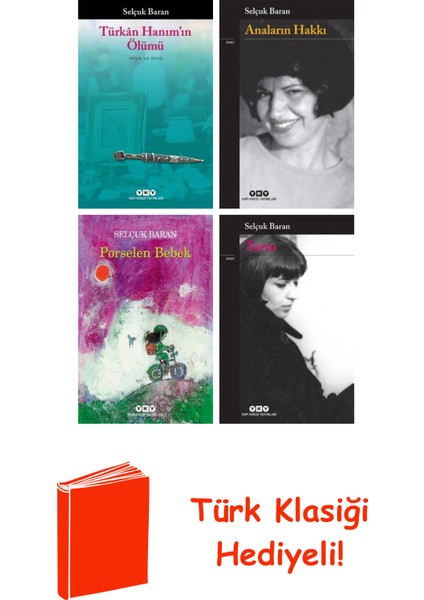 Selçuk Baran 4 Kitap Seti + Türk Klasiği Hediye