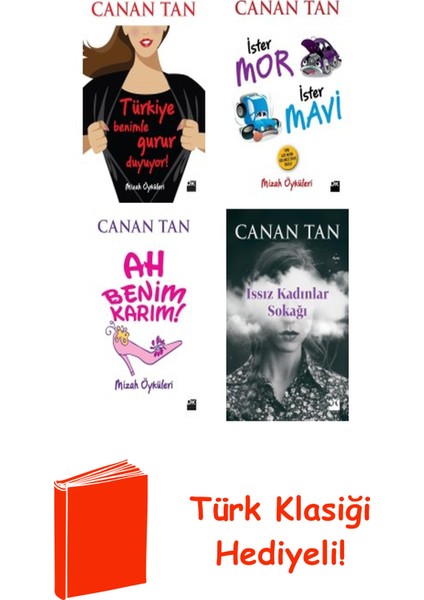 Canan Tan 4 Kitap Seti + Türk Klasiği Hediye