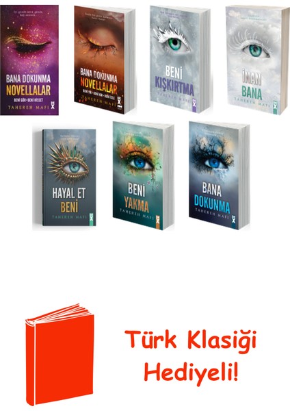 Tahereh Mafi 7 Kitap Seti + Türk Klasiği Hediye