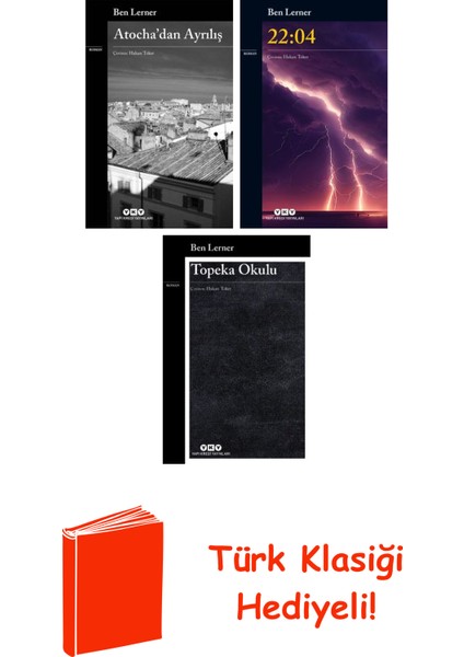Ben Lerner 3 Kitap Seti + Türk Klasiği Hediye