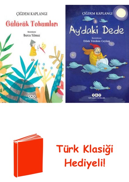 Çiğdem Kaplangı 2 Kitap Seti + Türk Klasiği Hediye