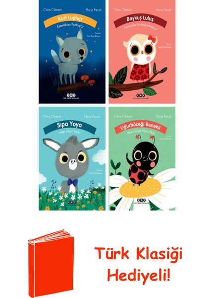Claire Clément 4 Kitap Seti + Türk Klasiği Hediye