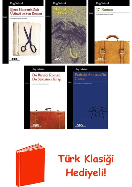 Dag Solstad 5 Kitap Seti + Türk Klasiği Hediye