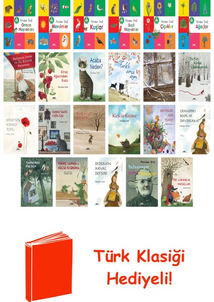Feridun Oral 23 Kitap Seti + Türk Klasiği Hediye