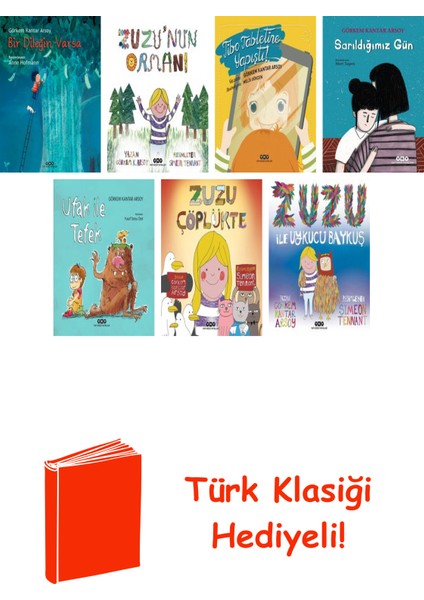 Görkem Kantar Arsoy 7 Kitap Seti + Türk Klasiği Hediye