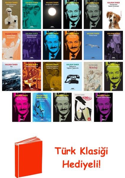 Haldun Taner 23 Kitap Seti + Türk Klasiği Hediye