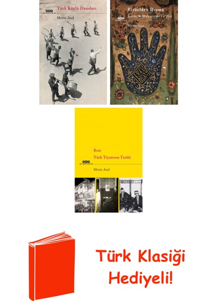 Metin And 3 Kitap Seti + Türk Klasiği Hediye