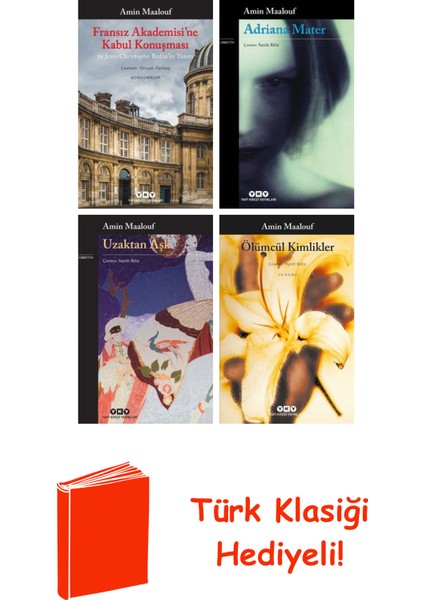 Amin Maalouf 4 Kitap Seti + Türk Klasiği Hediye