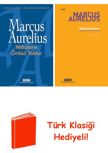 Marcus Aurelius 2 Kitap Seti + Türk Klasiği Hediye