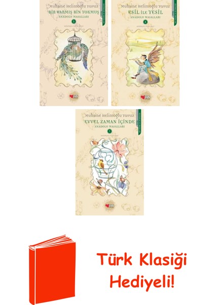 Muhsine Helimoğlu Yavuz 3 Kitap Seti + Türk Klasiği Hediye