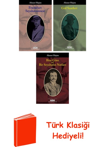 Ahmet Hâşim 3 Kitap Seti + Türk Klasiği Hediye
