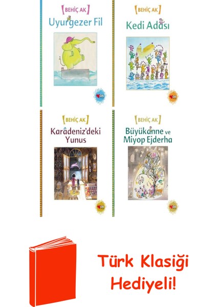 Behiç Ak 4 Kitap Seti + Türk Klasiği Hediye