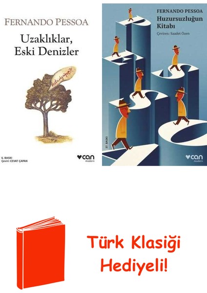 Fernando Pessoa 2 Kitap Seti + Türk Klasiği Hediye