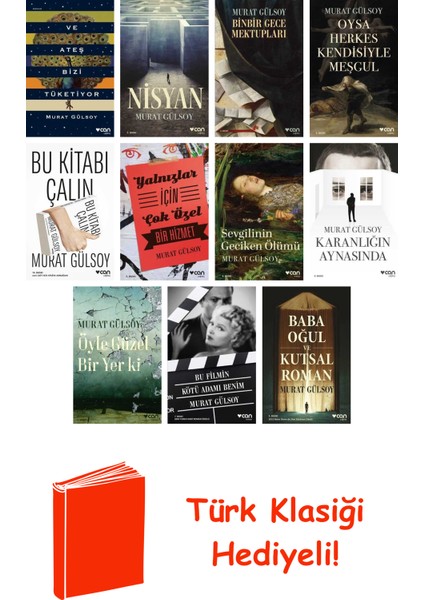 Murat Gülsoy 11 Kitap Seti + Türk Klasiği Hediye
