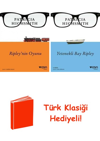 Patricia Highsmith 2 Kitap Seti + Türk Klasiği Hediye