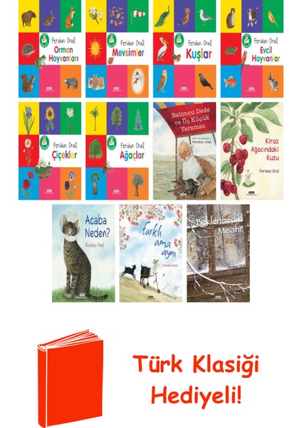 Feridun Oral 11 Kitap Seti + Türk Klasiği Hediye
