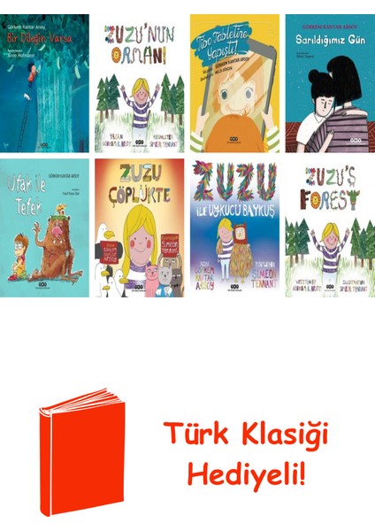 Görkem Kantar Arsoy 8 Kitap Seti + Türk Klasiği Hediye