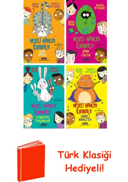Pamela Butchart 4 Kitap Seti + Türk Klasiği Hediye