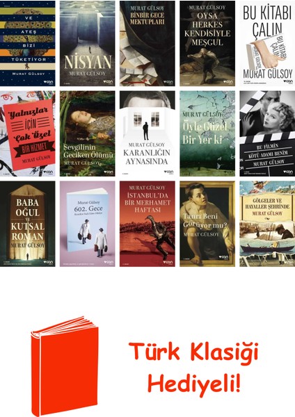 Murat Gülsoy 15 Kitap Seti + Türk Klasiği Hediye