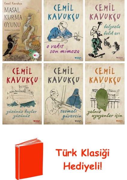 Cemil Kavukçu 6 Kitap Seti + Türk Klasiği Hediye