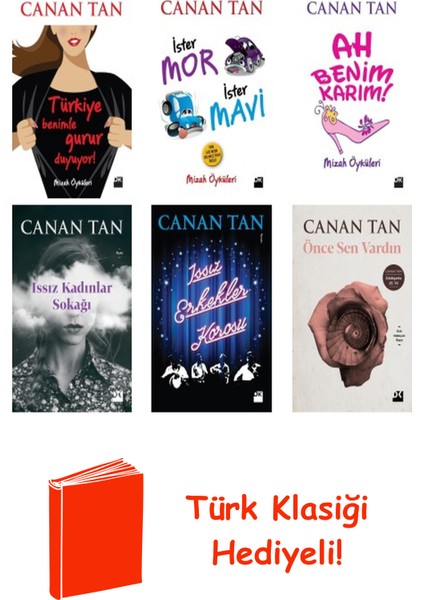 Canan Tan 6 Kitap Seti + Türk Klasiği Hediye