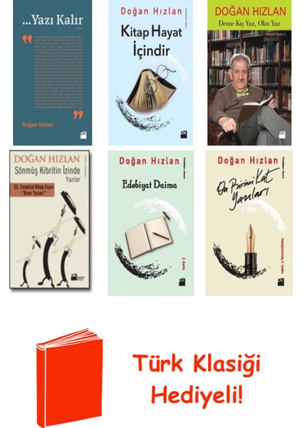 Doğan Hızlan 6 Kitap Seti + Türk Klasiği Hediye