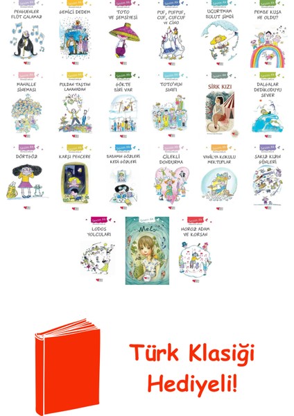 Sevim Ak 21 Kitap Seti + Türk Klasiği Hediye