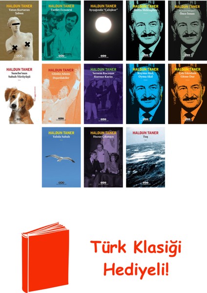 Haldun Taner 13 Kitap Seti + Türk Klasiği Hediye