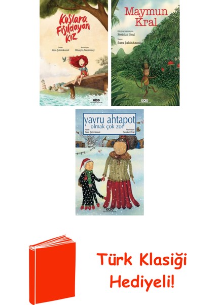 Sara Şahinkanat 3 Kitap Seti + Türk Klasiği Hediye