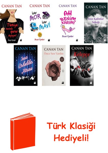 Canan Tan 7 Kitap Seti + Türk Klasiği Hediye
